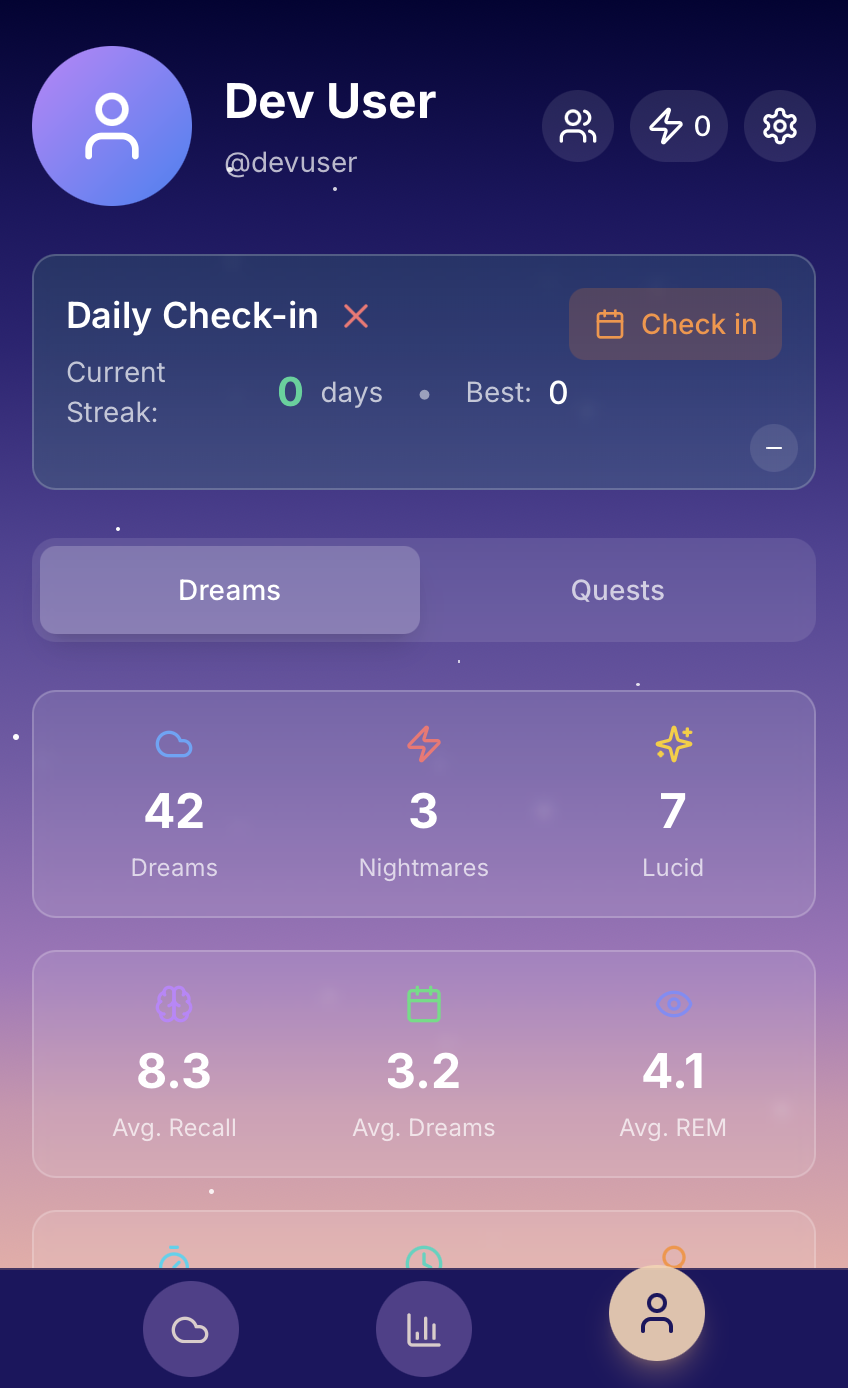 wir - when in REM - Farcaster Mini Apps screenshot
